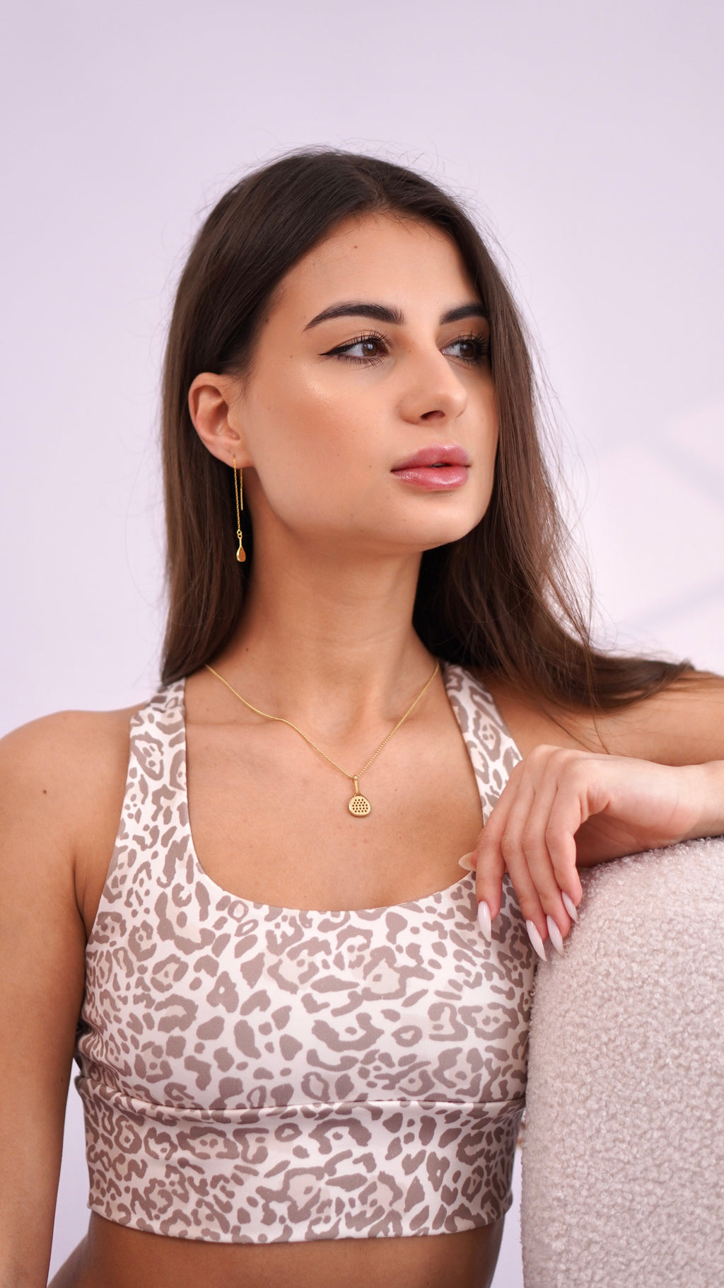 Big Padel Necklace in Sterling Silver
