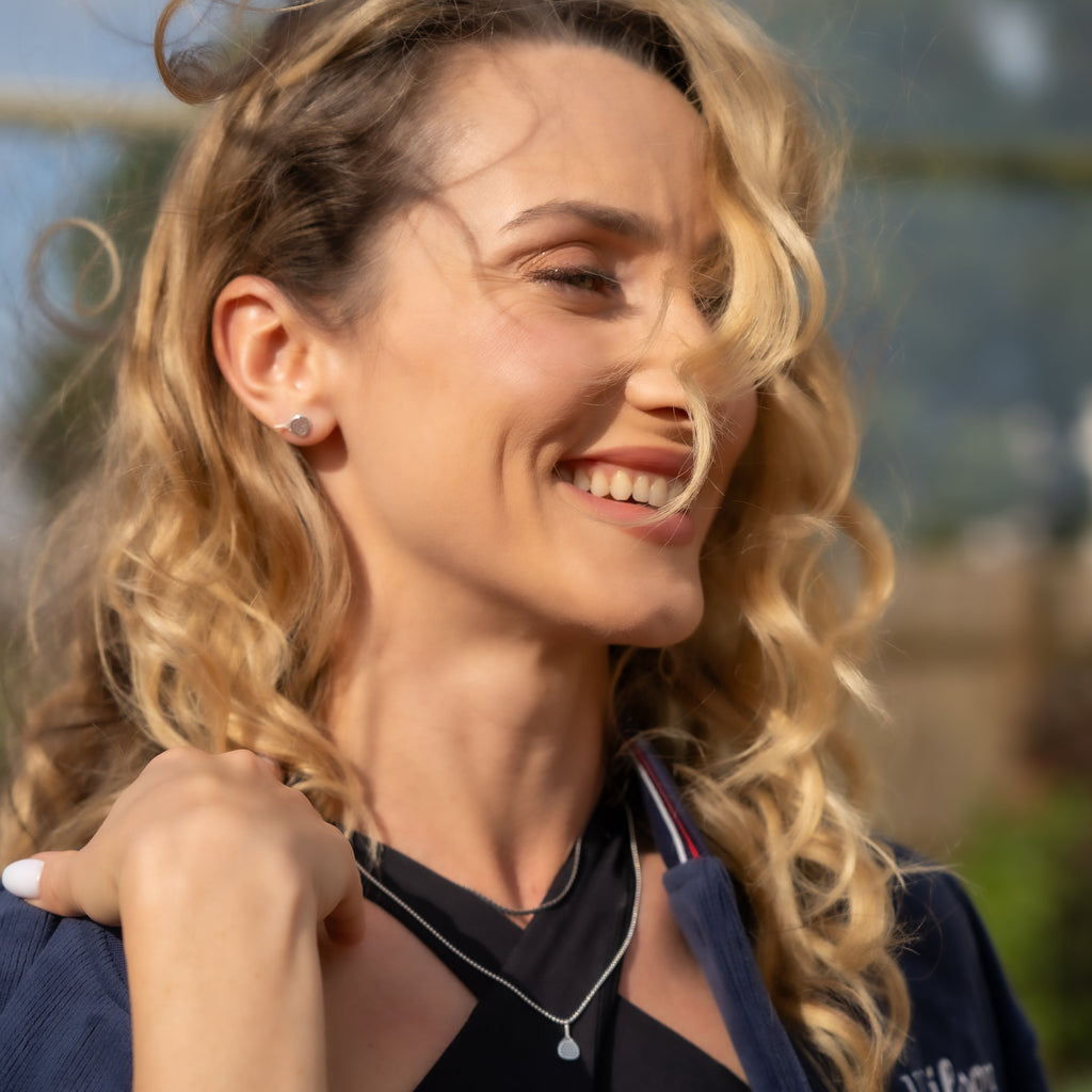 Padel Necklace in Sterling Silver